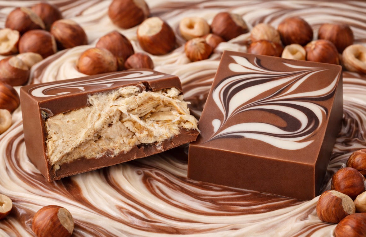 Milk Chocolate Light Hazel Creme block