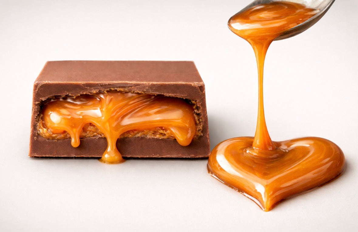 Milk Chocolate Caramelt block